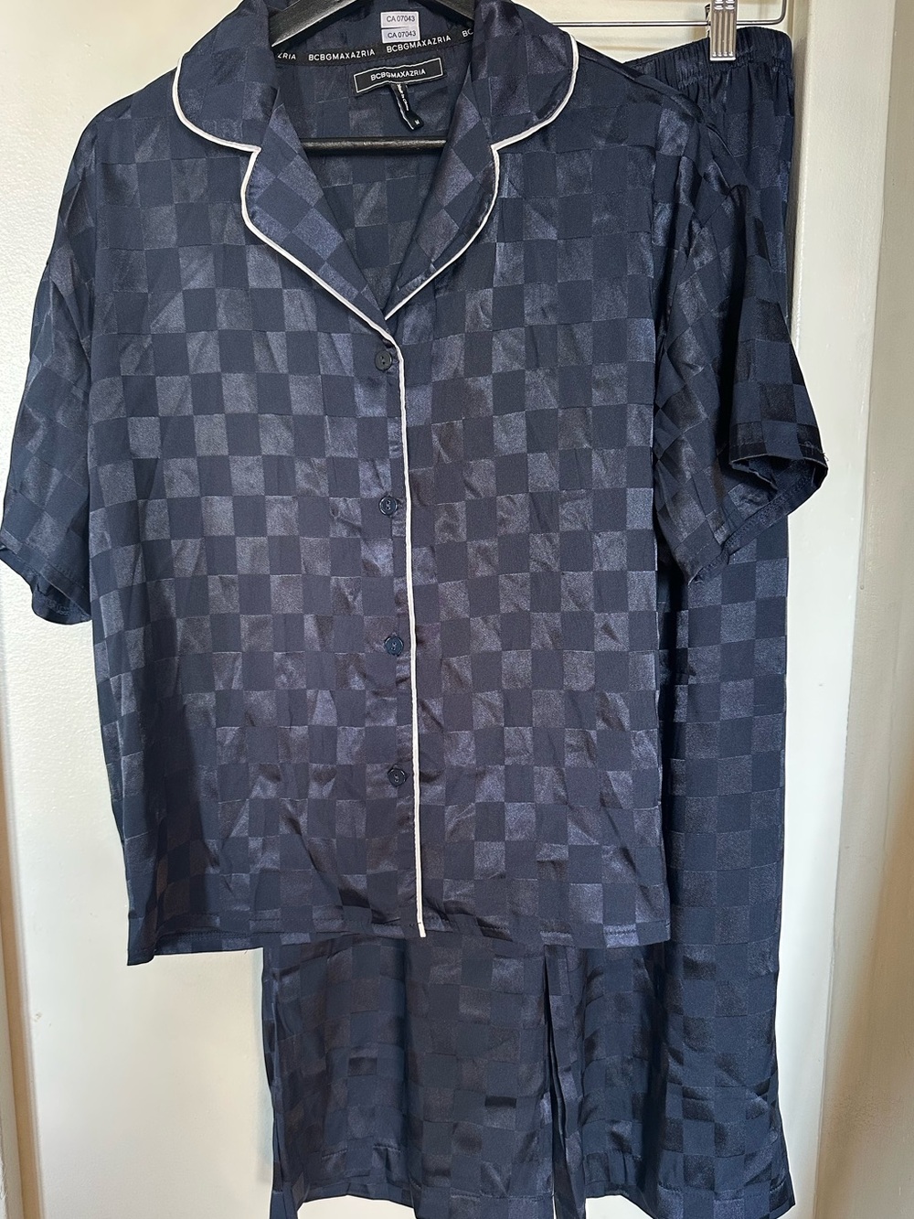 BCBGMAXAZRIA Navy Pajama Set